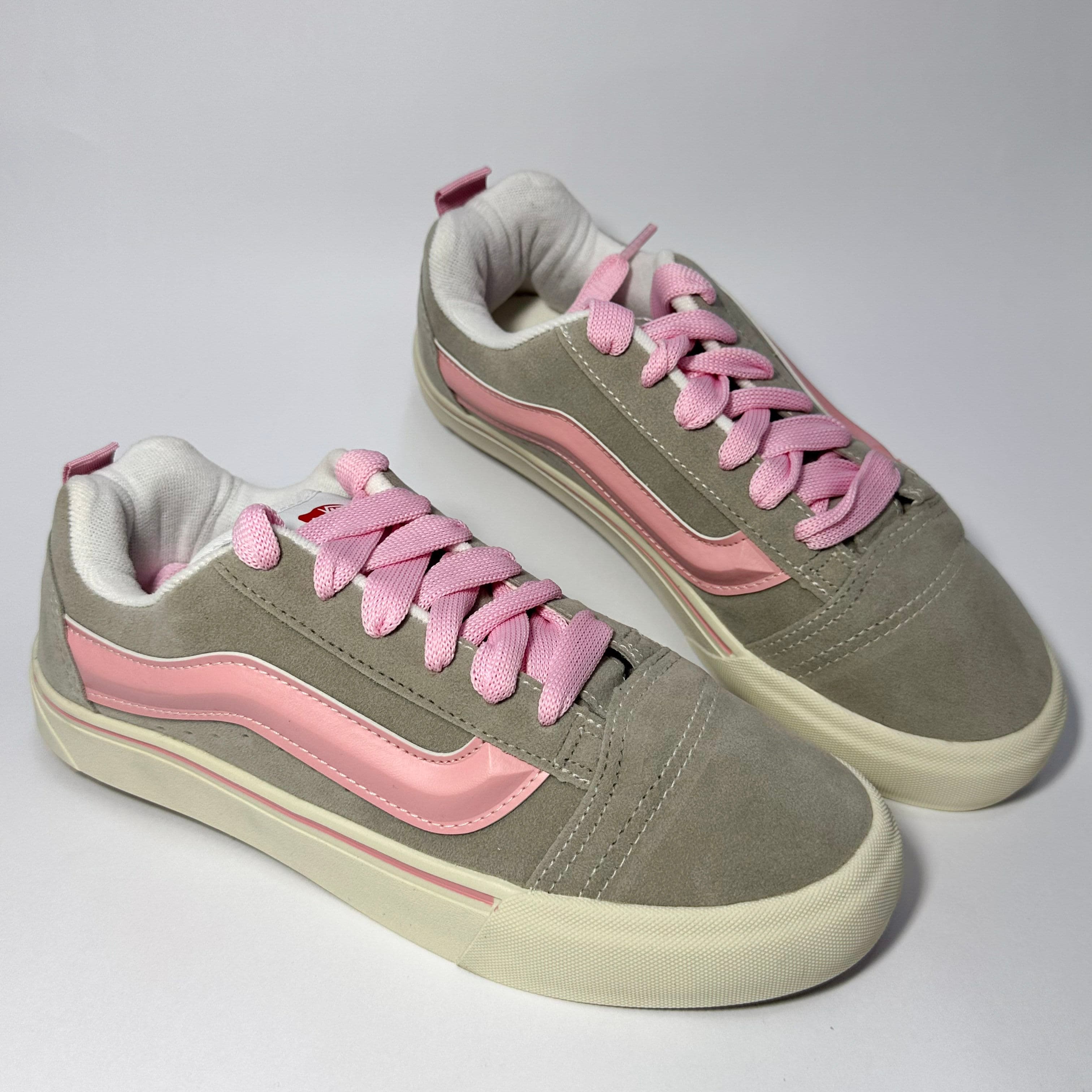 Vans KNU Cinza/rosa