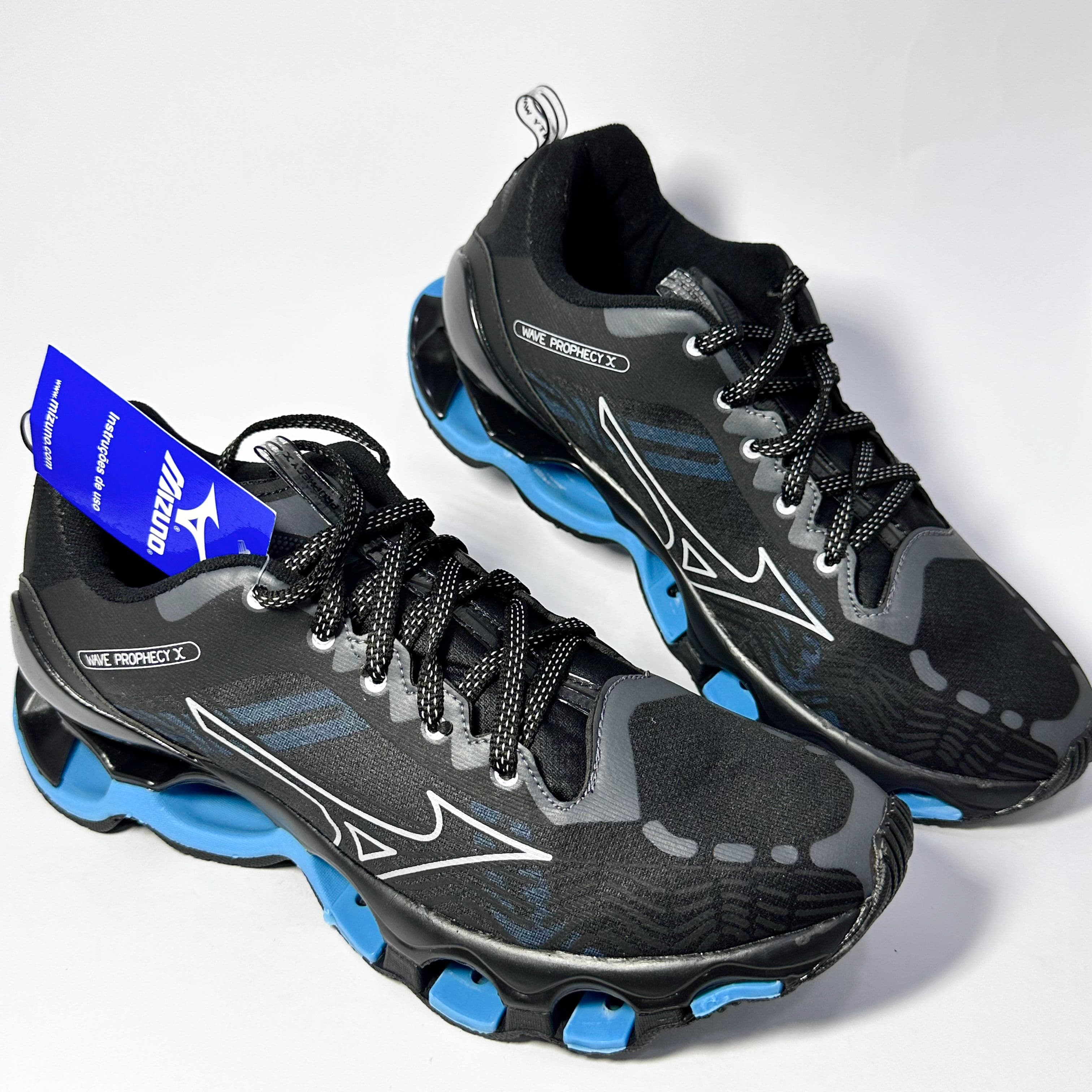 Mizuno Prophecy X Preto/azul