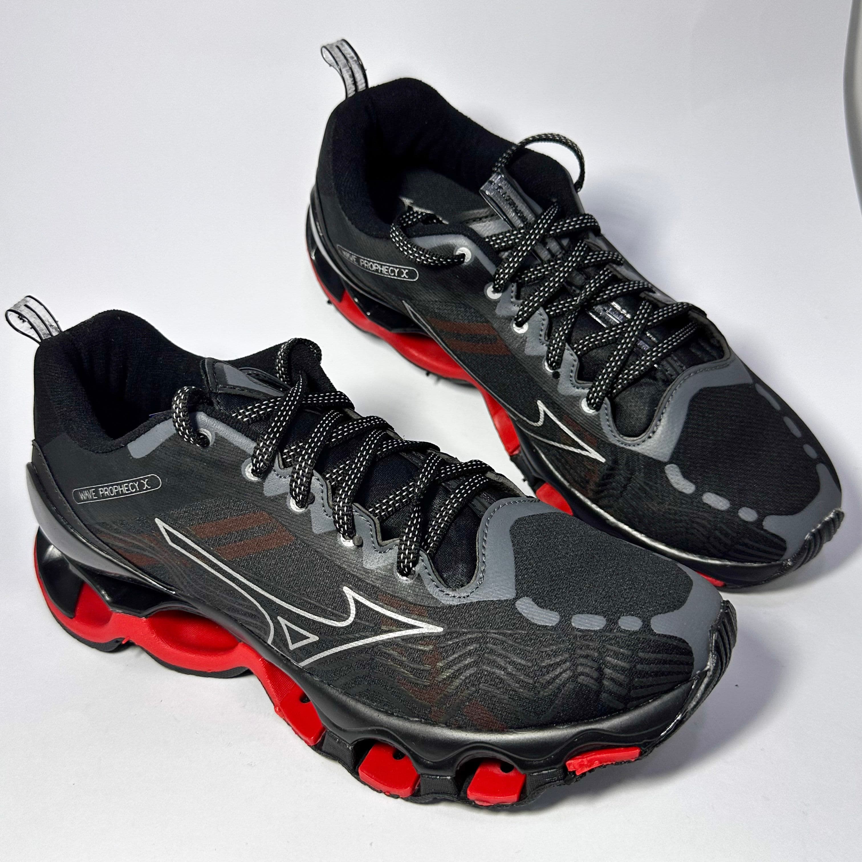 Mizuno Prophecy X Preto/vermelho