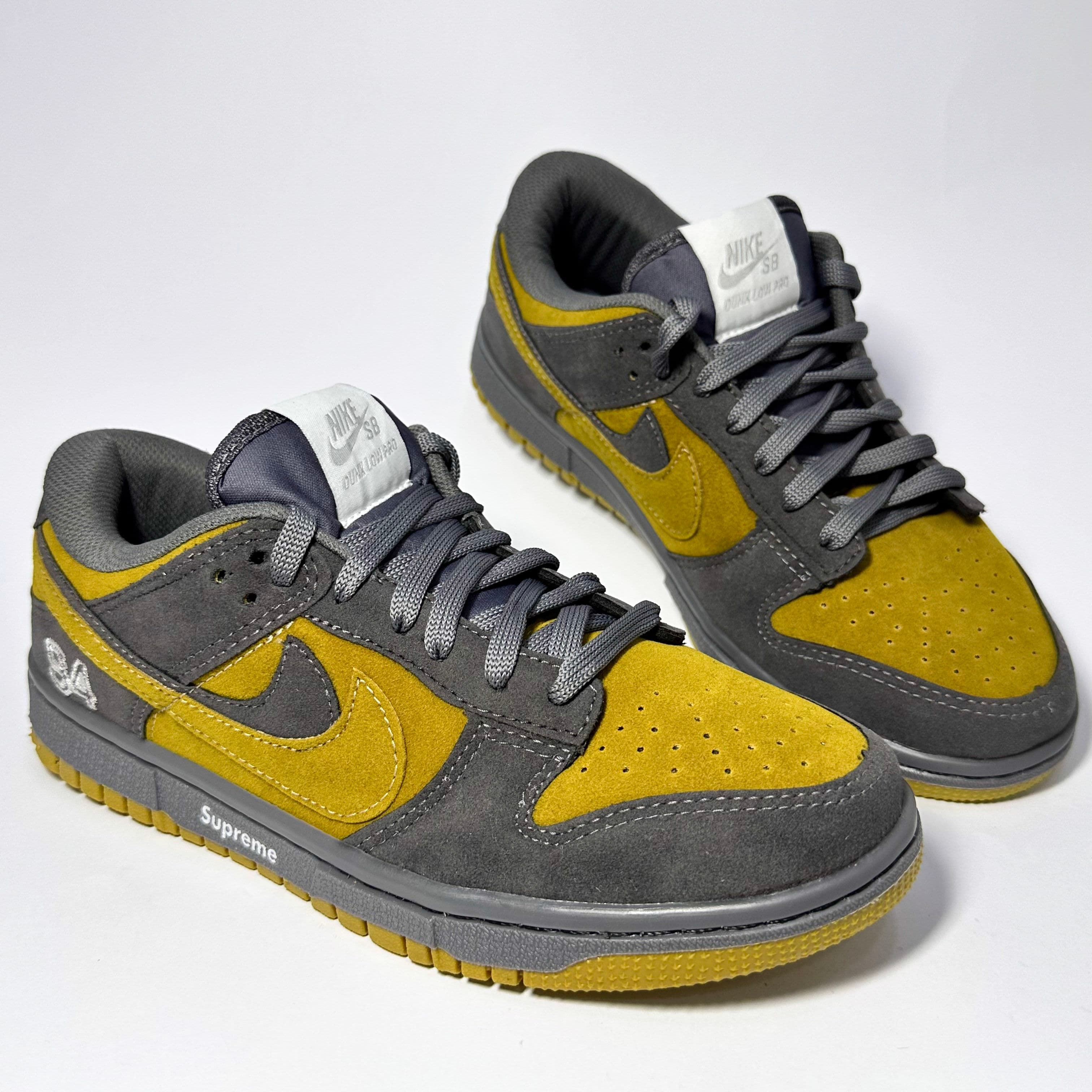 Nike Dunk Low Cinza Mostarda