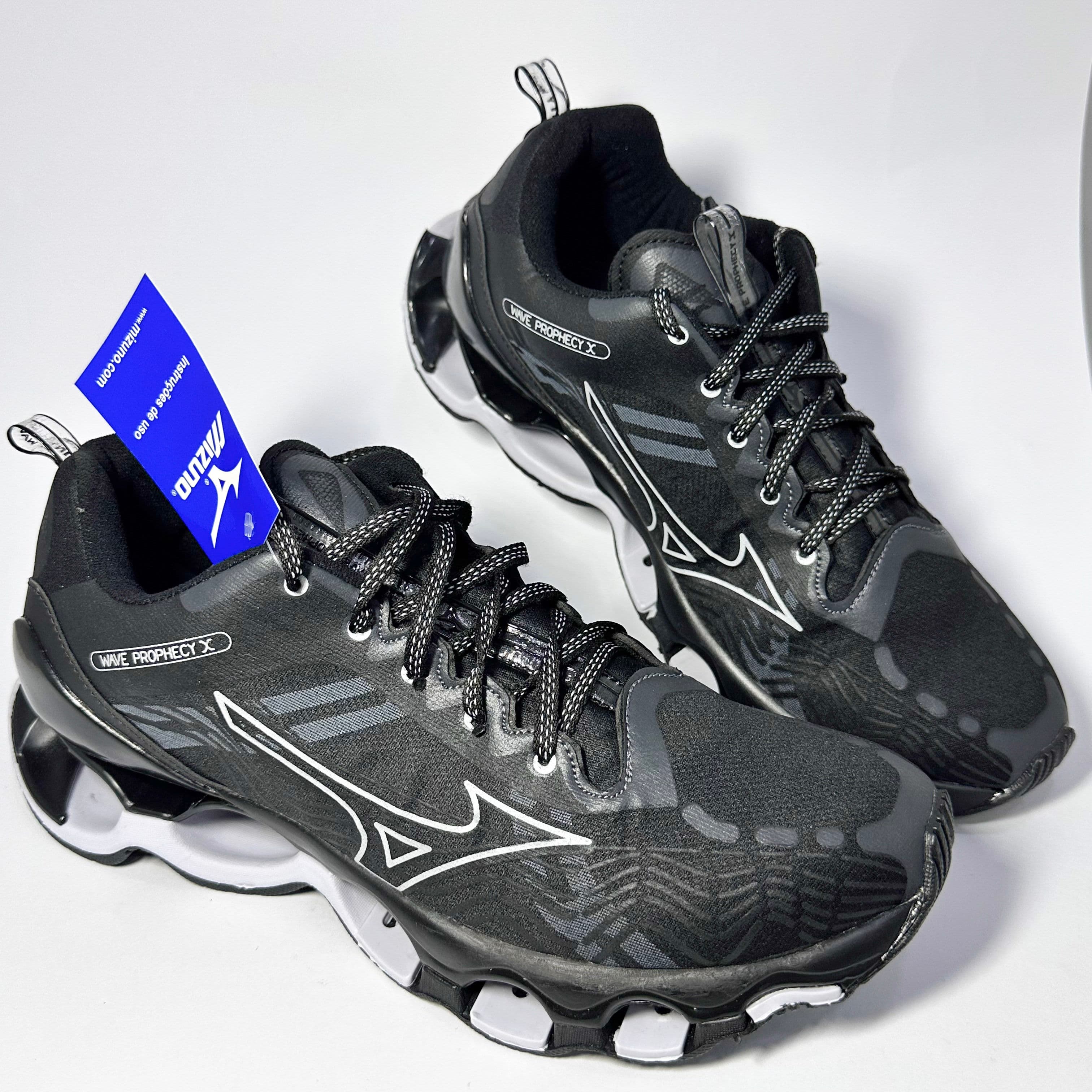 Mizuno Prophecy X Preto/branco