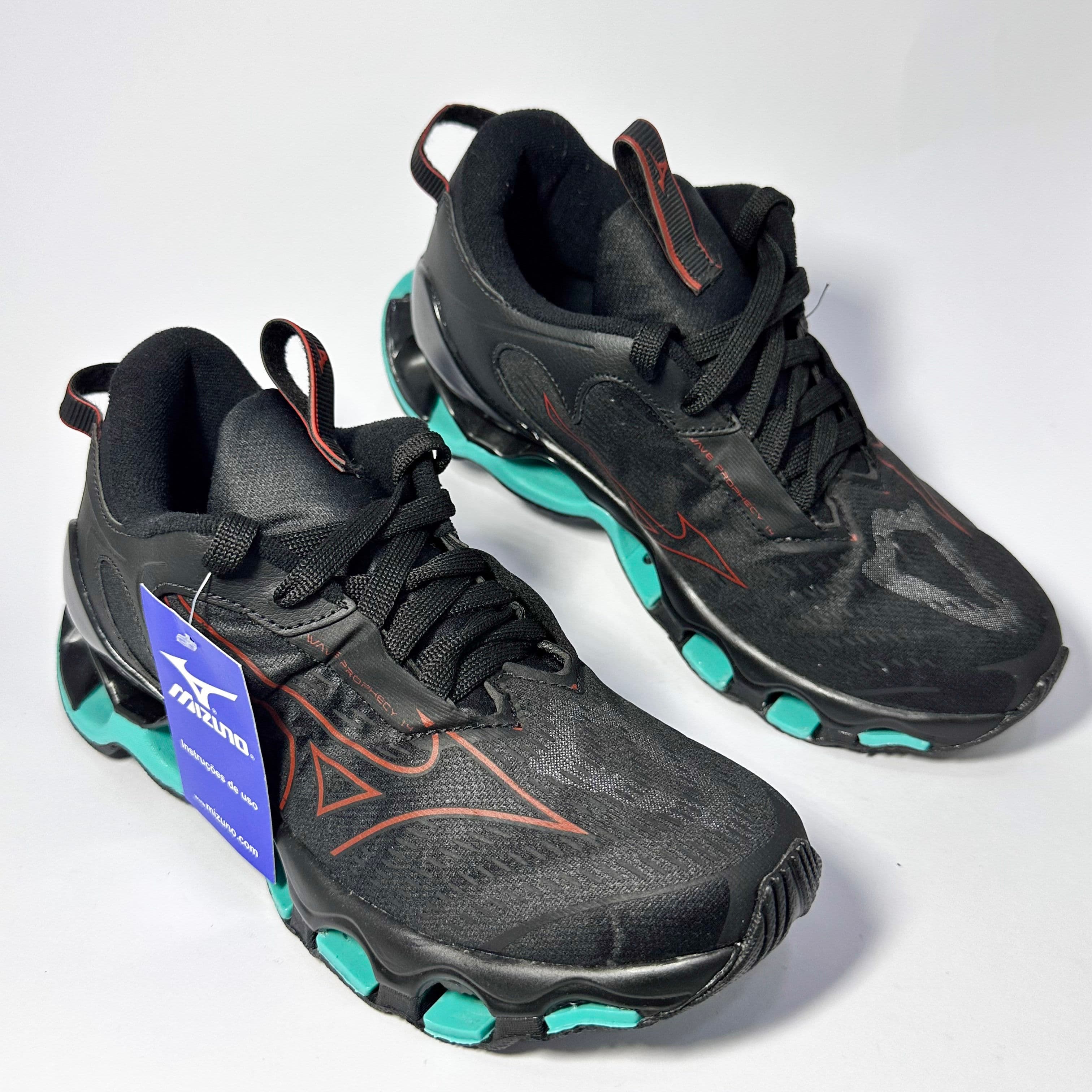 Mizuno Prophecy 14 Preto/vermelho/verde
