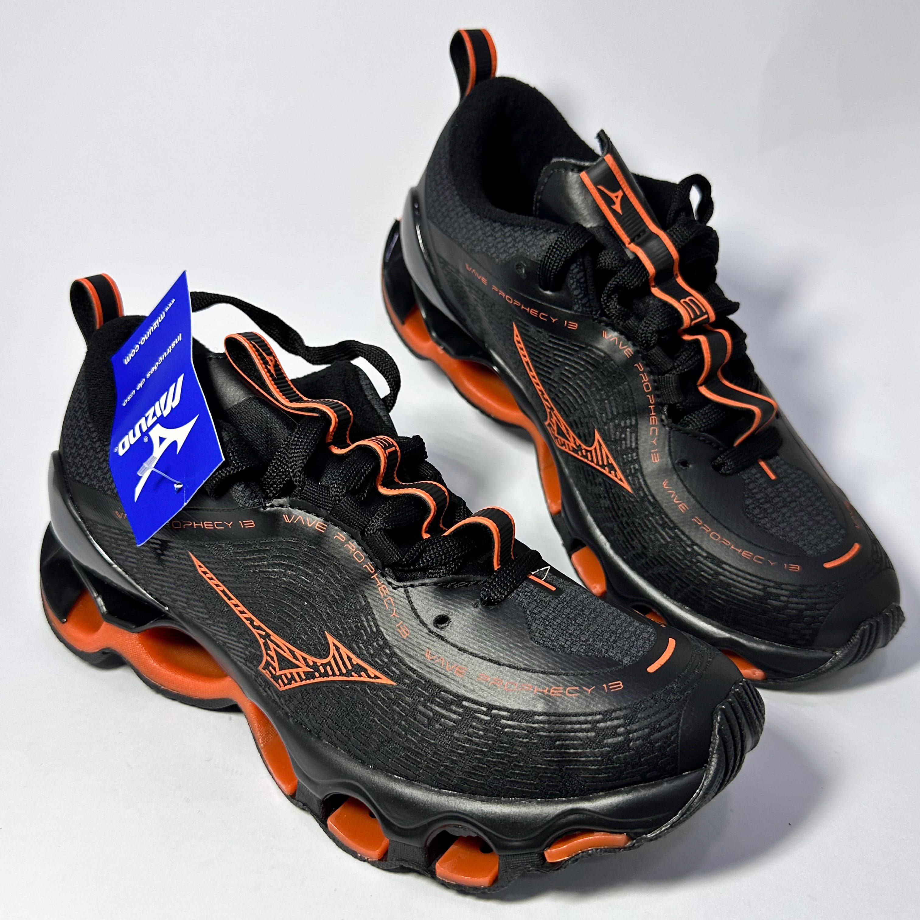 Mizuno Prophecy 13 Preto/laranja