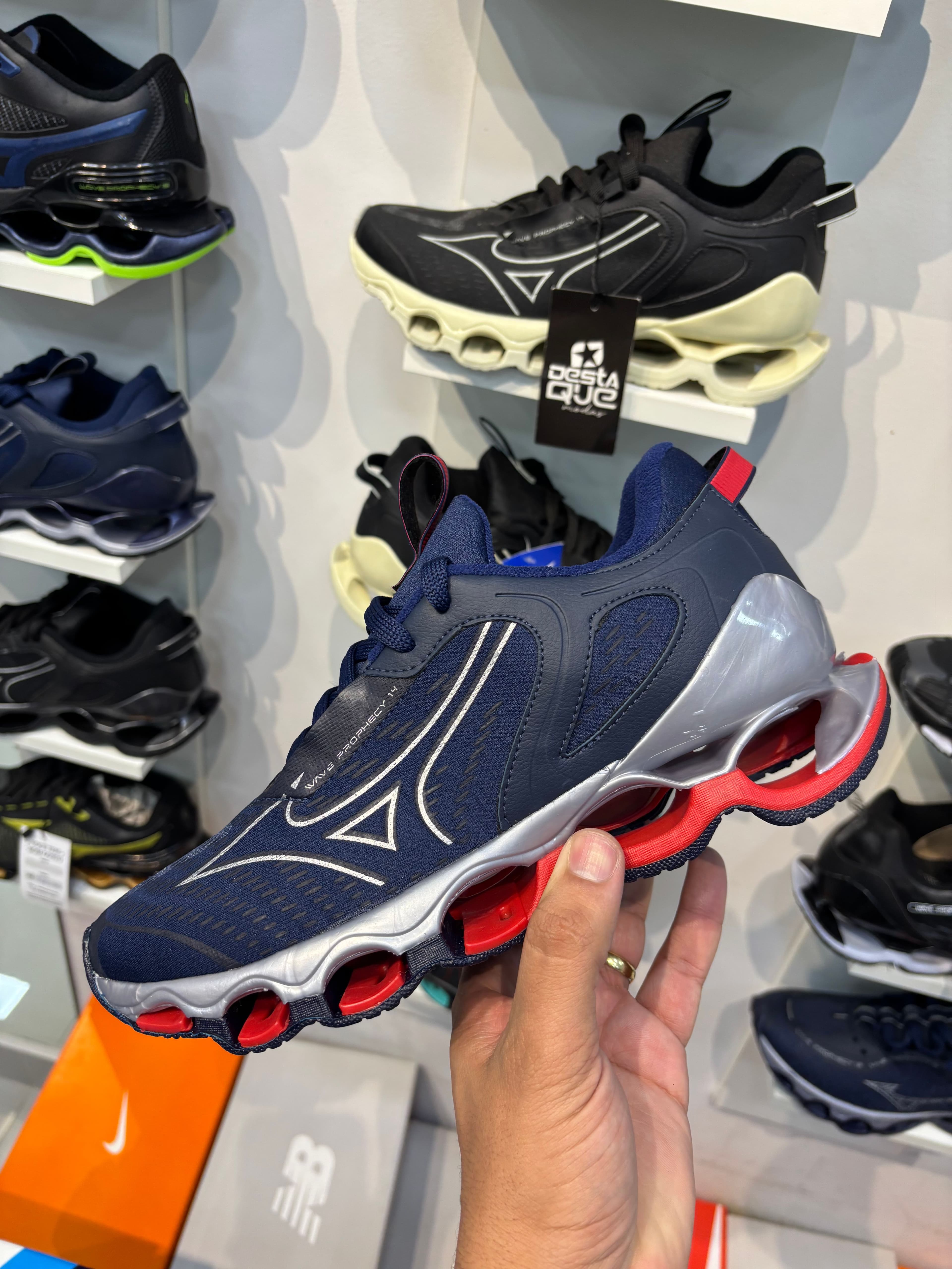 Mizuno Prophecy 14 Azul Vermelho
