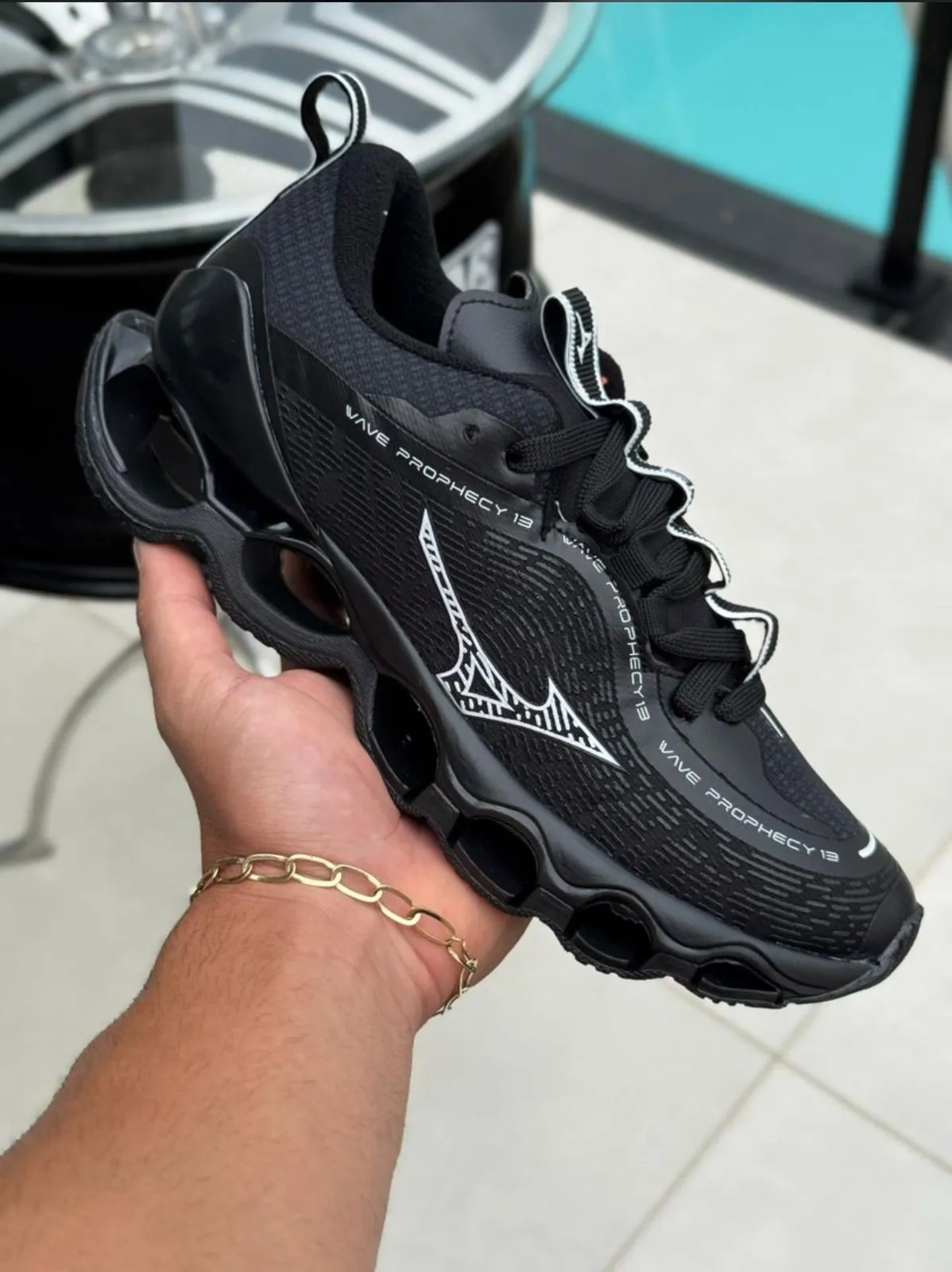 Mizuno Prophecy 13 Preto/branco